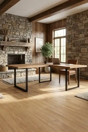 Vente Flash Carrelage effet bois 19,4x120 cm NORDLAND BEIGE